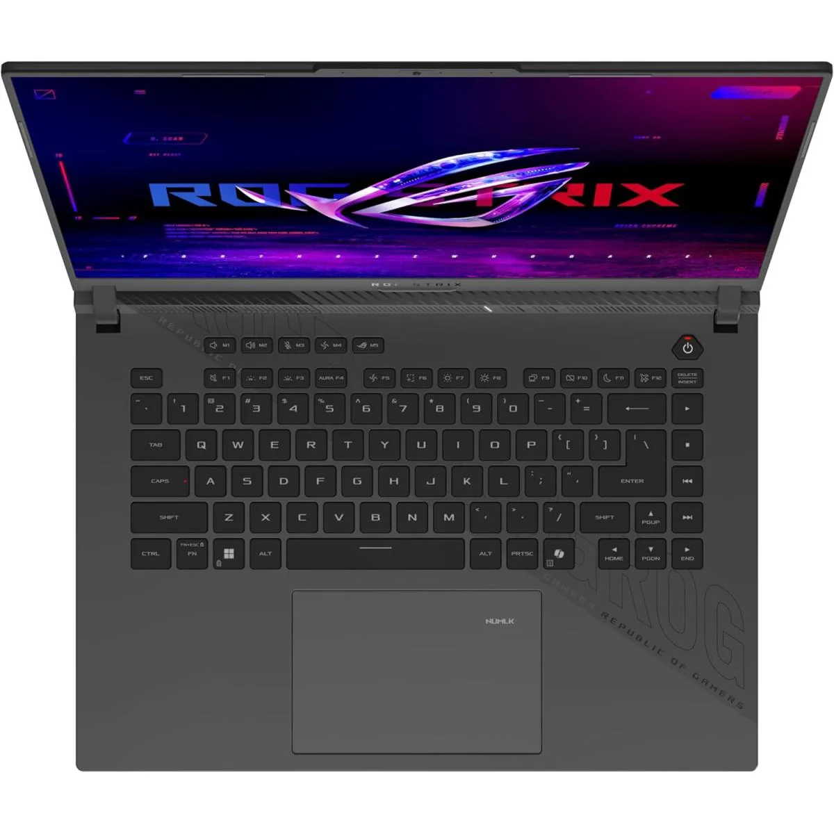 ASUS ROG Strix G16 AMD Ryzen⢠9 8940HX NVIDIA® RTX⢠5070 Ti GPU 12GB 16GB DDR5-5600Hz, 1TB PCIe® 4.0, 16-inch FHD+ 165Hz IPS-- Eclipse Gray - Image 9