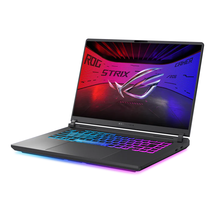 ASUS ROG Strix G16 Intel Core i7 14650HX Processor 5.2 GHz NVIDIA GeForce RTX 5060 Laptop GPU 8GB GDDR7 16" FHD+ 165Hz IPS-level - Eclipse Gray GAMING LAPTOP - Image 3
