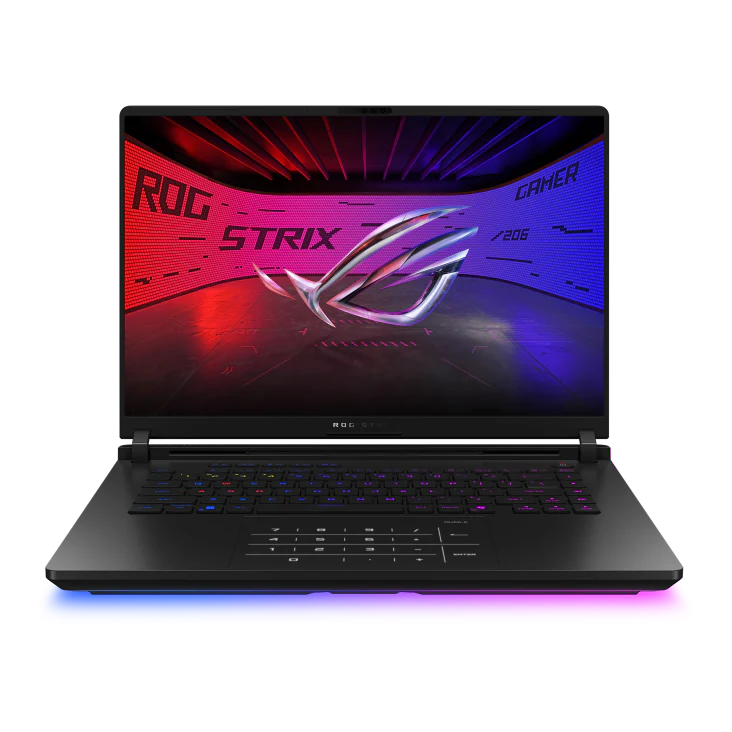 ASUS ROG Strix SCAR 16 Intel Core Ultra 9 275HX NVIDIA GeForce RTX 5090 Laptop GPU 24GB GDDR7, 32GB DDR5, 16" 2.5K 240Hz IPS-Level ROG Nebula Display - Off Black