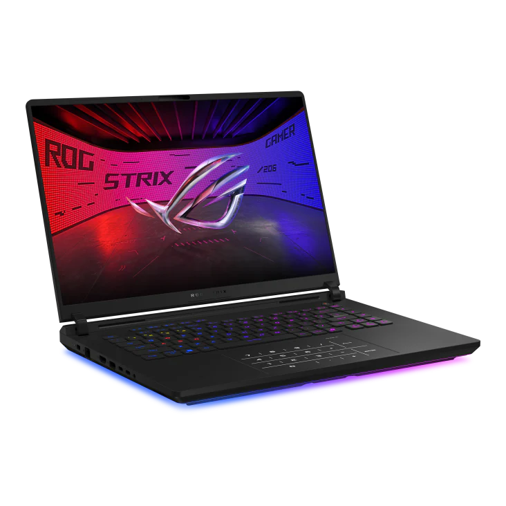 ASUS ROG Strix SCAR 16 Intel Core Ultra 9 275HX NVIDIA GeForce RTX 5090 Laptop GPU 24GB GDDR7, 32GB DDR5, 16" 2.5K 240Hz IPS-Level ROG Nebula Display - Off Black - Image 2