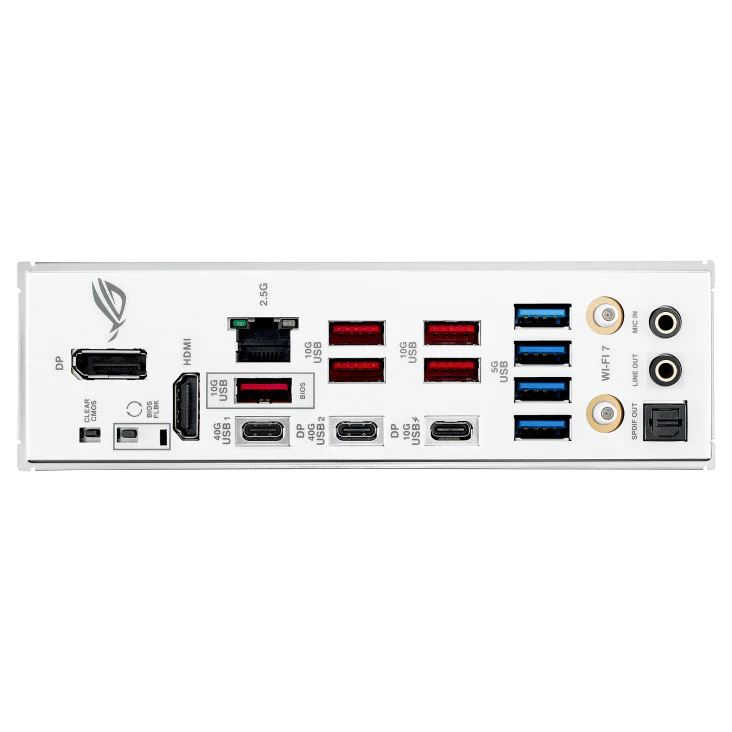 ASUS ROG STRIX X870-A GAMING WIFI ATX Motherboard, AMD X870 Chipset, 4x DIMM DDR5 White - Image 4