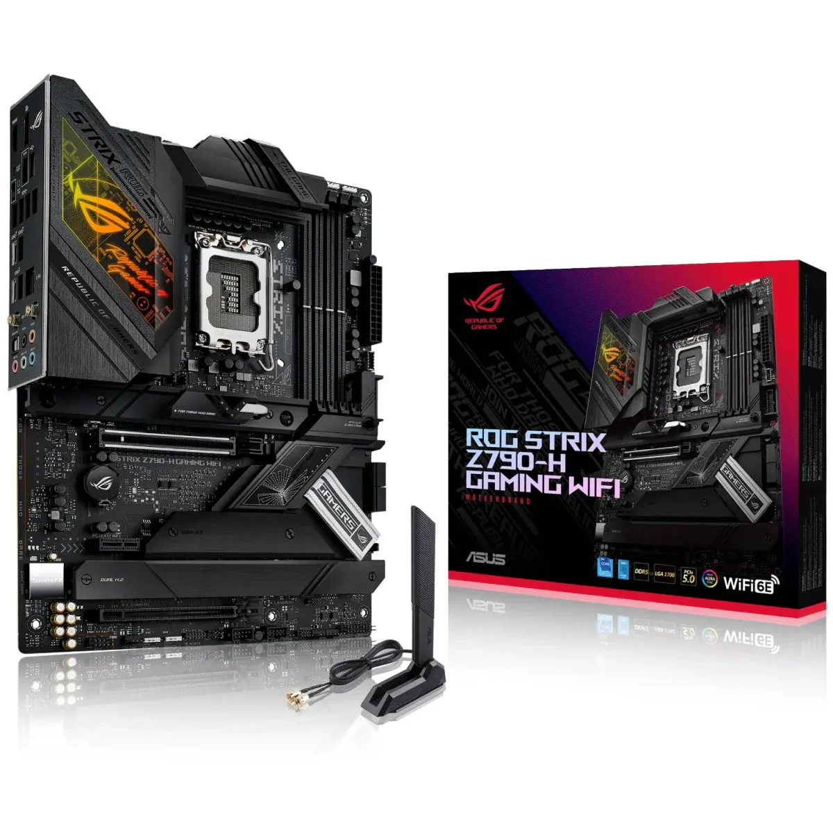ASUS ROG STRIX Z790-H (WiFi 6), LGA 1700/DDR5/PCIe 5.0 - ATX Gaming MotherBoard