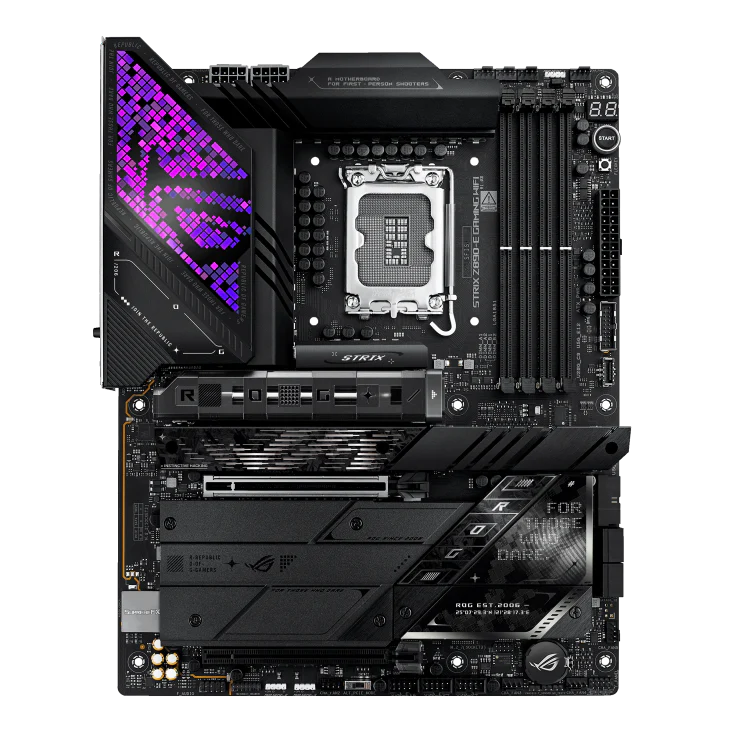 ASUS ROG STRIX Z890-E GAMING WIFI DDR5 PCIe 5.0 ATX Motherboard - Image 2