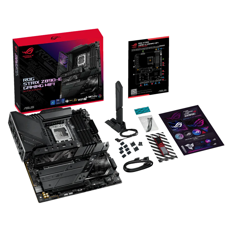 ASUS ROG STRIX Z890-E GAMING WIFI DDR5 PCIe 5.0 ATX Motherboard - Image 4