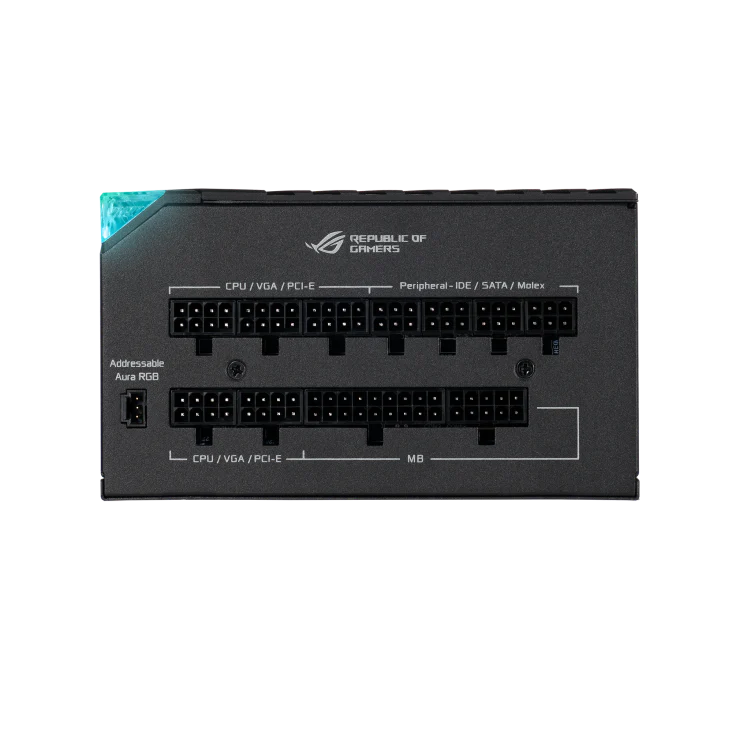 ASUS ROG THOR 850W Platinum II Fully Modular Power Supply, 80 Plus Platinum OLED Display - Image 4