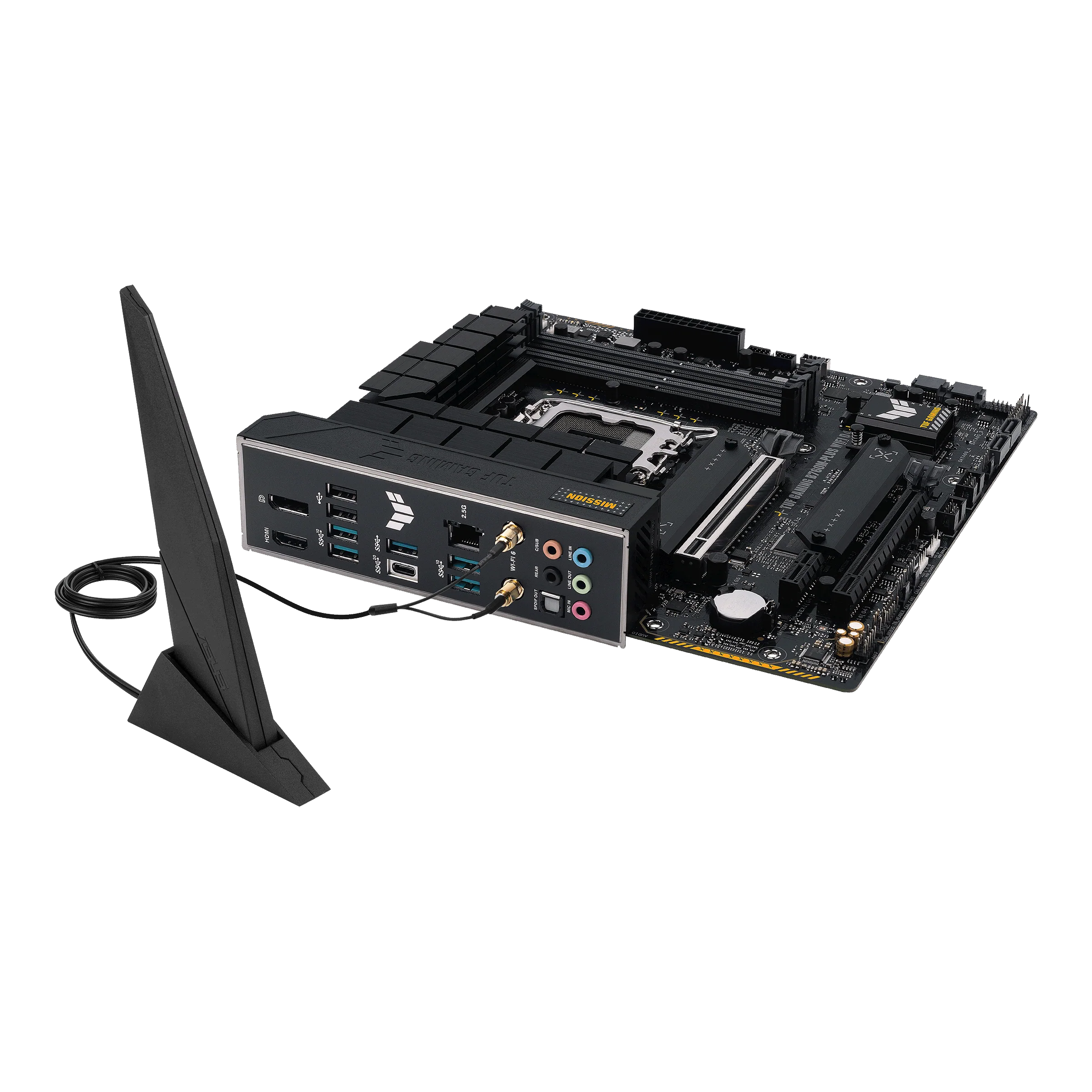 ASUS TUF B760M-PLUS WIFI D4 (13th and 12th Gen) LGA 1700 mATX Motherboard - Image 5