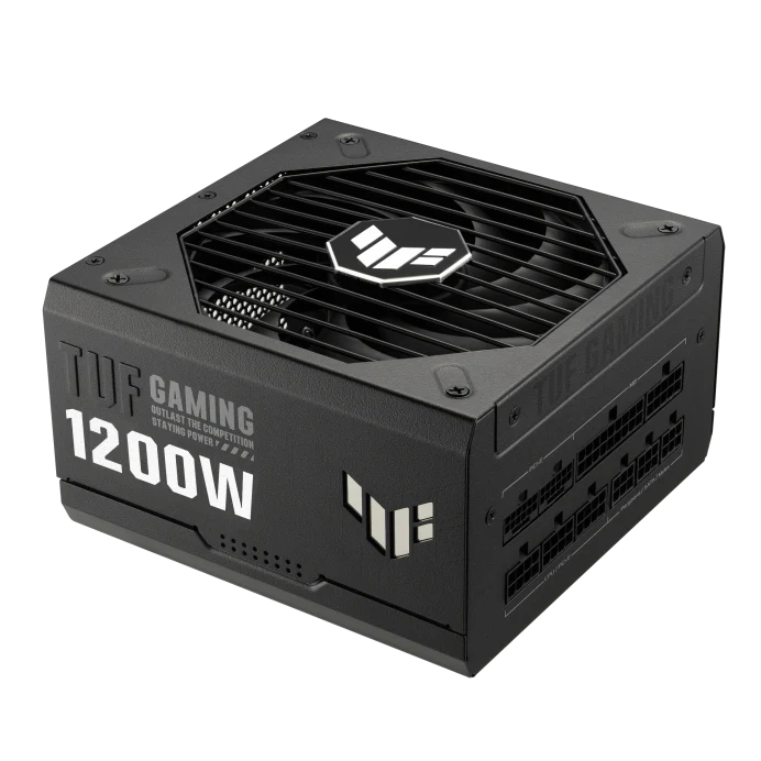 ASUS TUF Gaming 1200W Fully Modular Power Supply, 80 Plus Gold Certification, ATX12V, 135mm Axial Tech Fan Black - Image 6