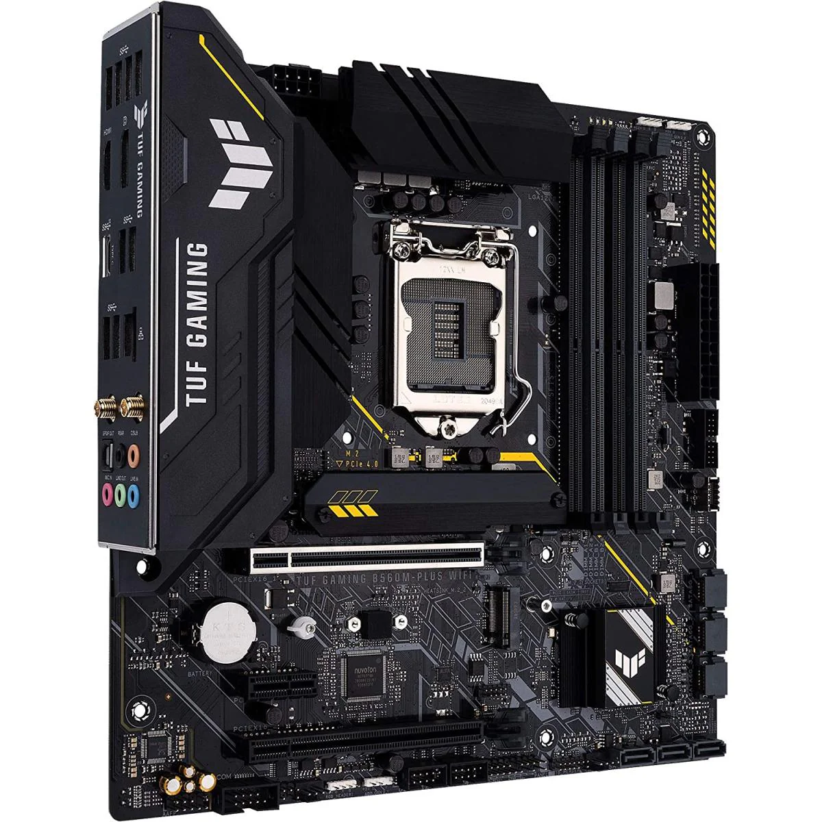 ASUS TUF Gaming B560M-PLUS WiFi 6 LGA1200 (Intel11th/10th Gen) mATX Gaming Motherboard - Image 2