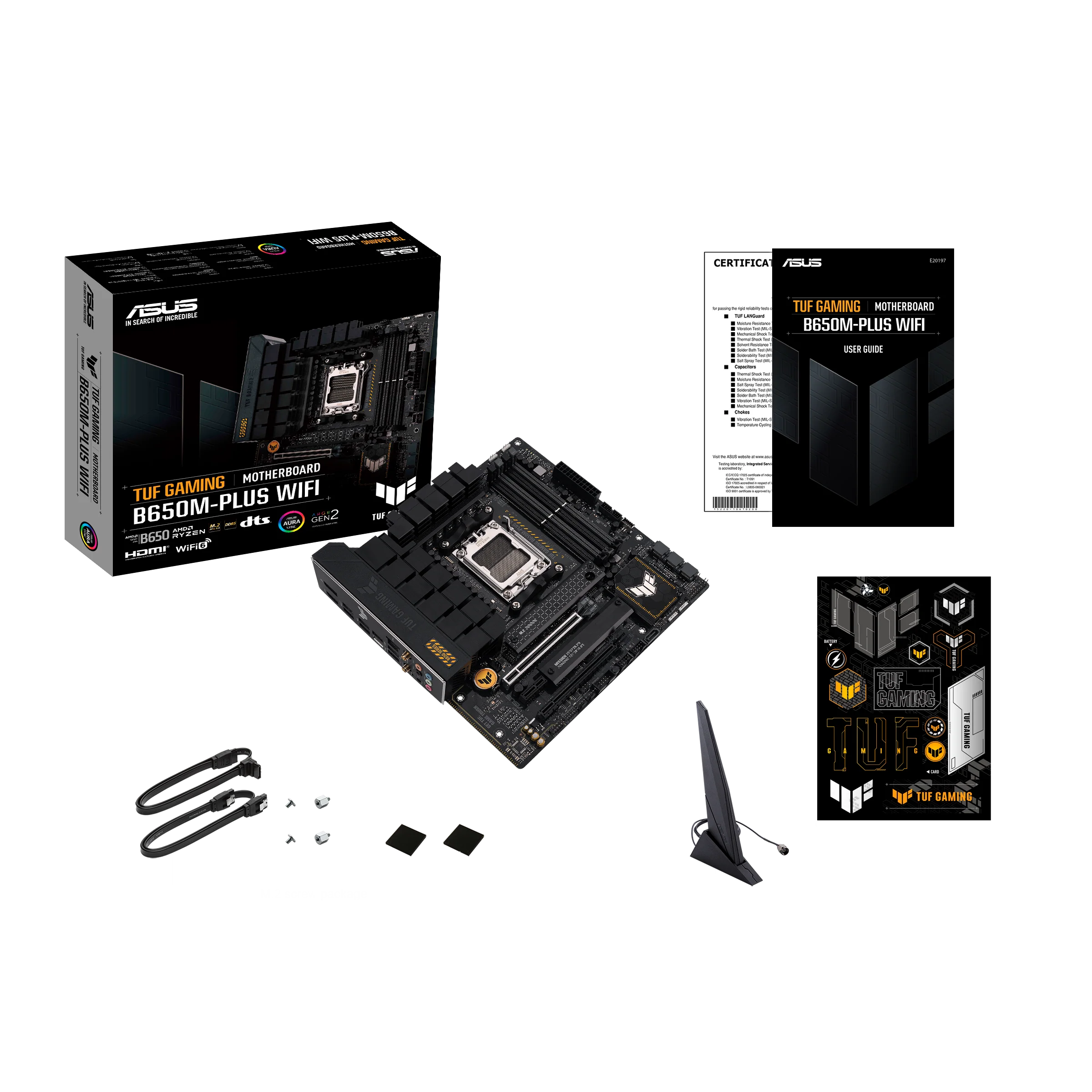 ASUS TUF GAMING B650M-PLUS WIFI AMD Ryzen AM5 DDR5 Motherboard - Image 5