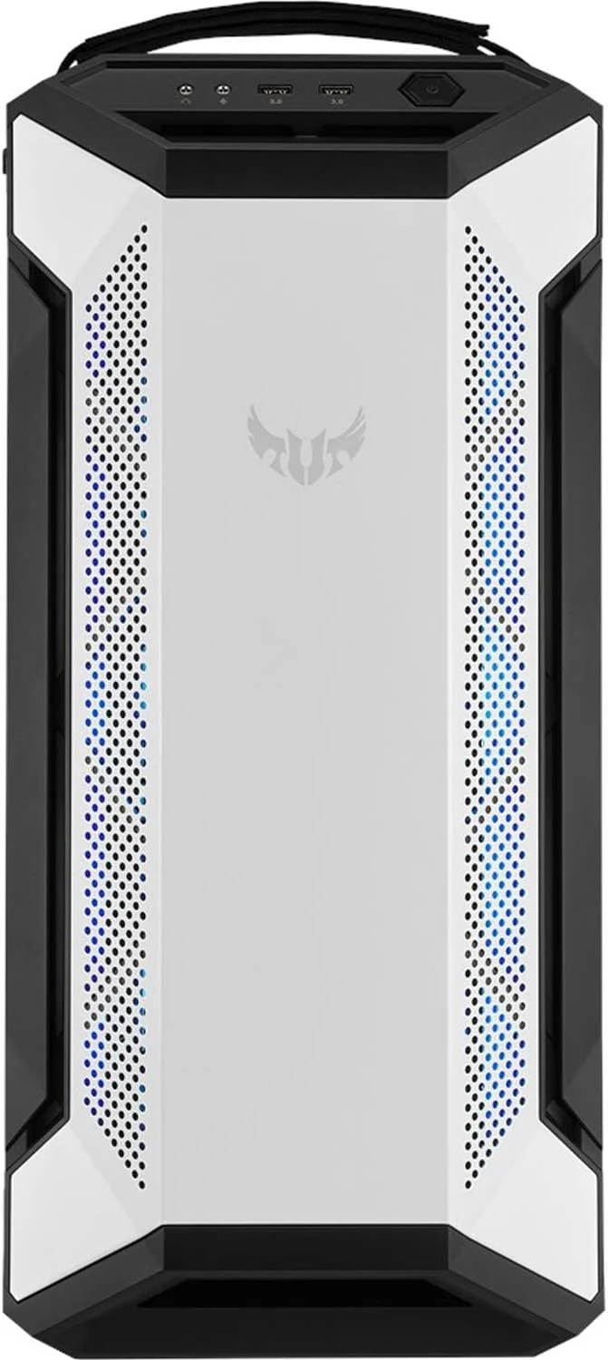 ASUS TUF Gaming GT501 White Edition EATX , tempered-glass side panel RGB GAMING CASE - Image 2