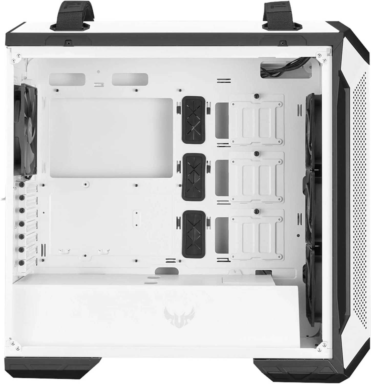 ASUS TUF Gaming GT501 White Edition EATX , tempered-glass side panel RGB GAMING CASE - Image 3