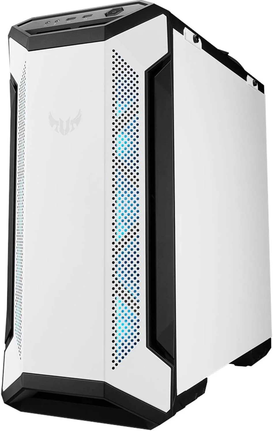 ASUS TUF Gaming GT501 White Edition EATX , tempered-glass side panel RGB GAMING CASE - Image 4