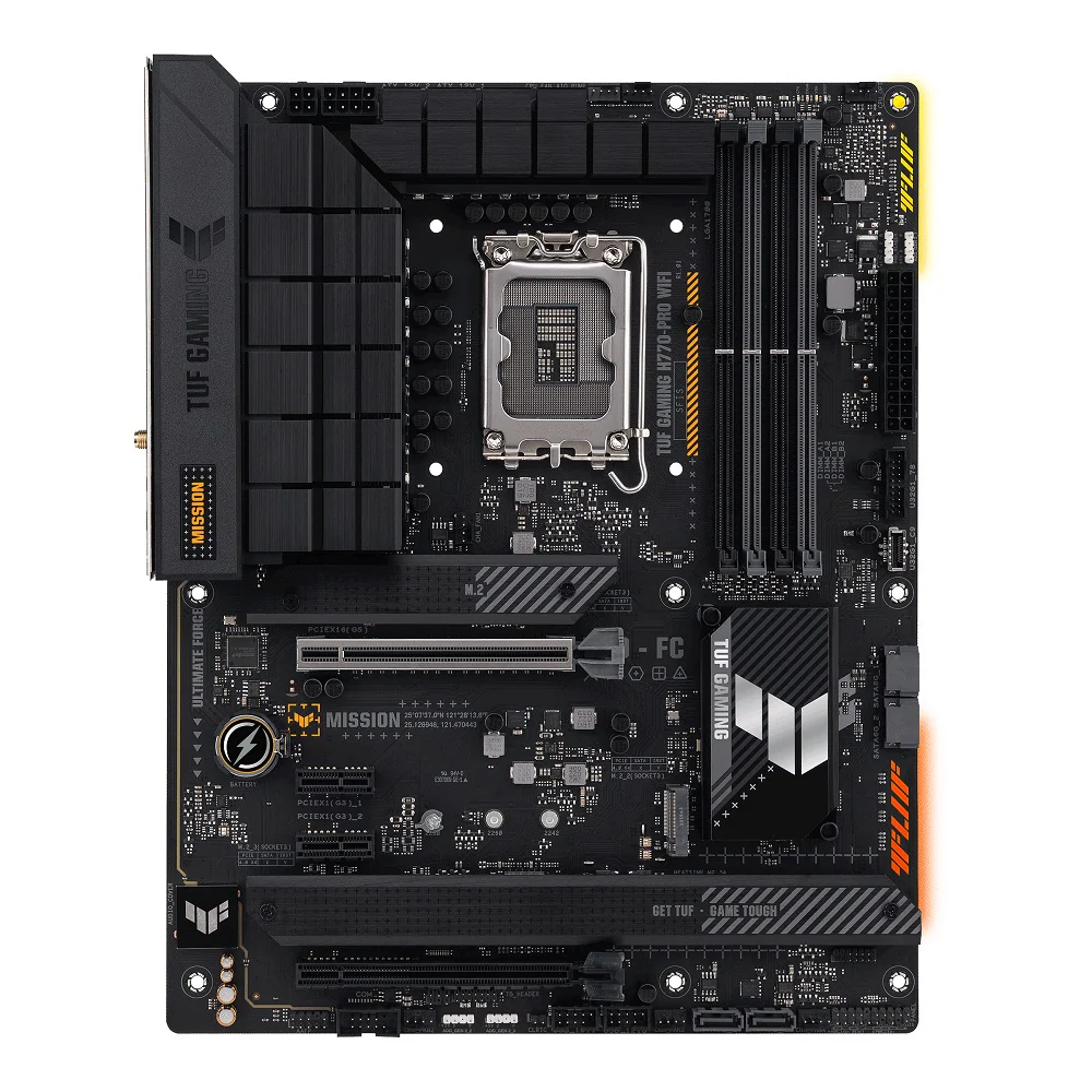 Asus TUF Gaming H770-Pro Wi-Fi Intel 13th 12th Series, LGA 1700/DDR5 Gaming Motherboard - Image 2