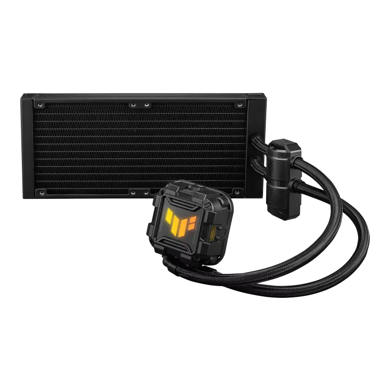ASUS TUF Gaming LC II 240 ARGB Liquid Cooler With Aura Sync, 240MM Radiator, 2*120MM TUF ARGB Fans Black - Image 2