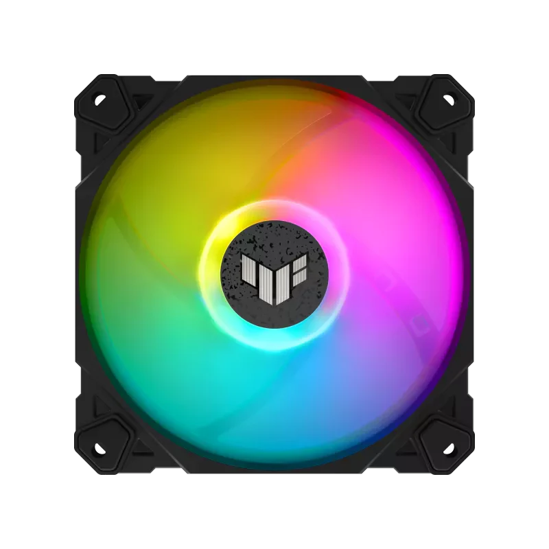 ASUS TUF Gaming TF120 ARGB Case Fan, Aura Sync Compatibility, 12cm Fan Black