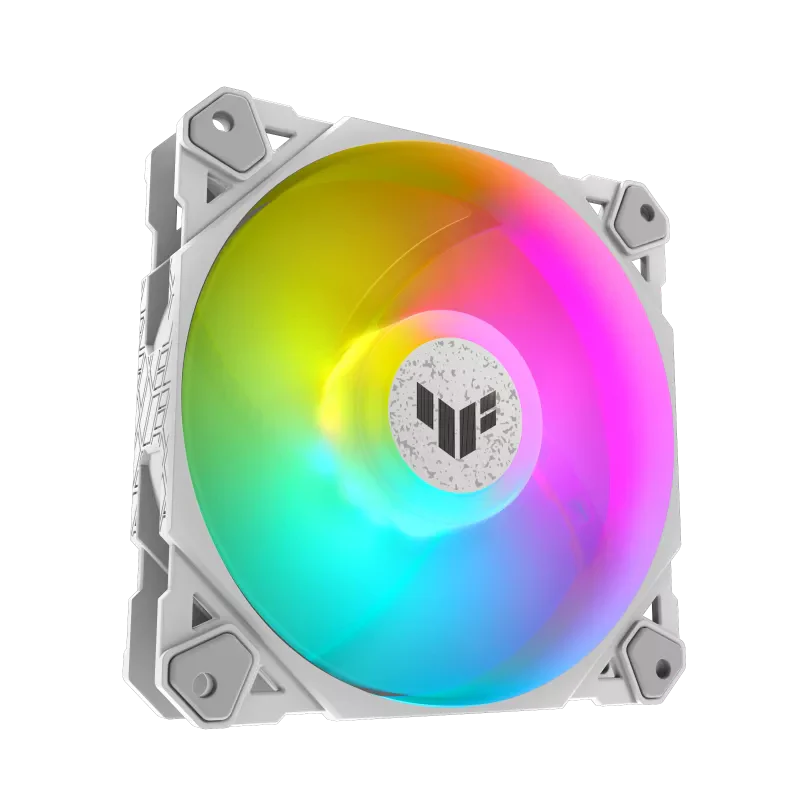 ASUS TUF Gaming TF120 ARGB Case Fan, Aura Sync Compatibility, 12cm Fan White - Image 4