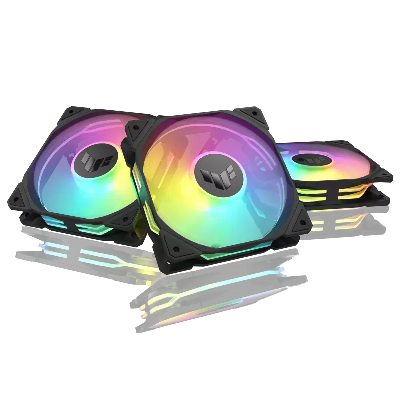 ASUS TUF Gaming TR120 ARGB Reverse Blade Fan, 120mm 3in1 Fan Black