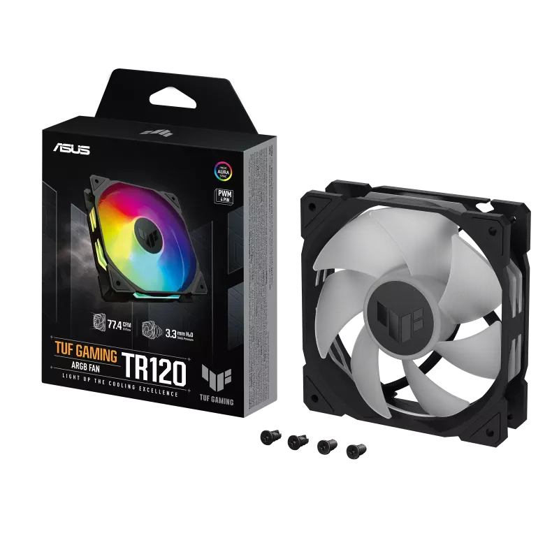 ASUS TUF Gaming TR120 FAN ARGB White - Image 2