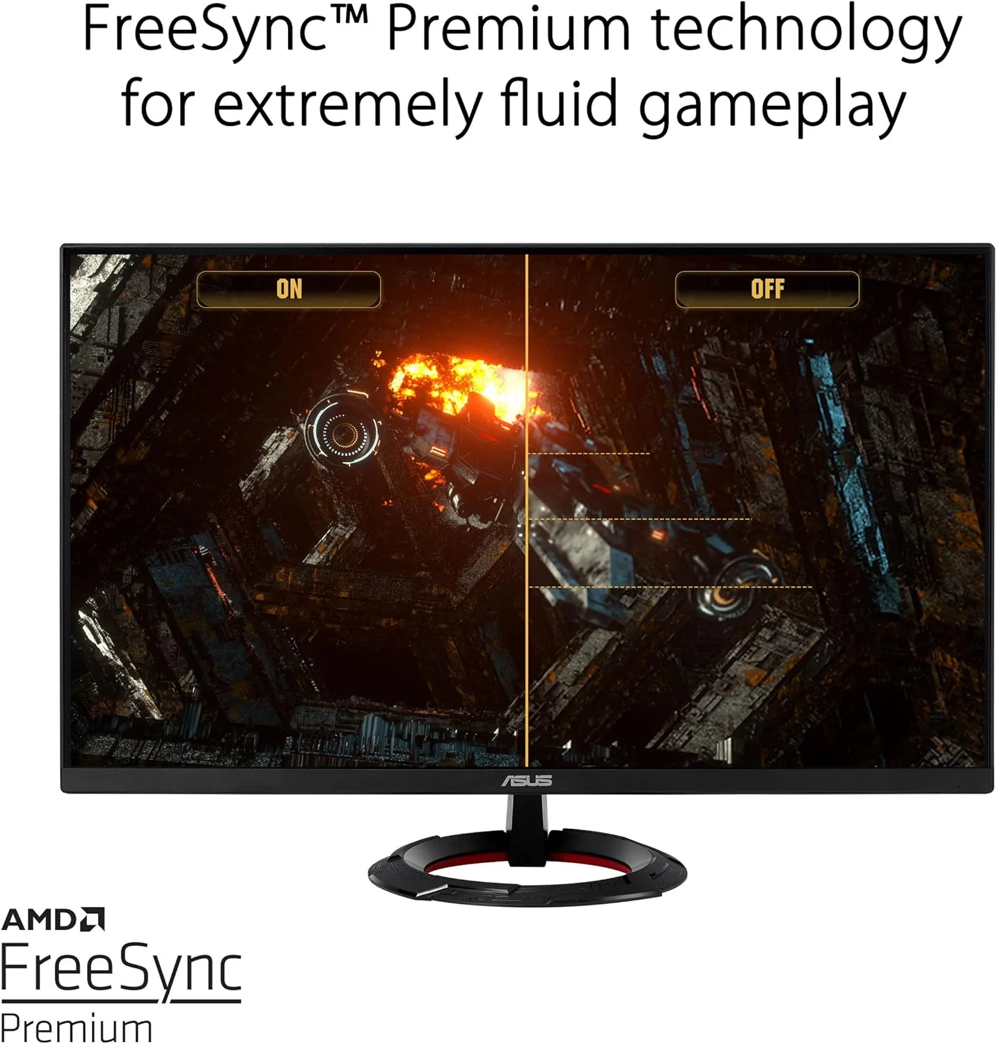 ASUS TUF Gaming VG279Q1R 27 inch Full HD IPS, 144Hz, 1ms Gaming Monitor - Image 4
