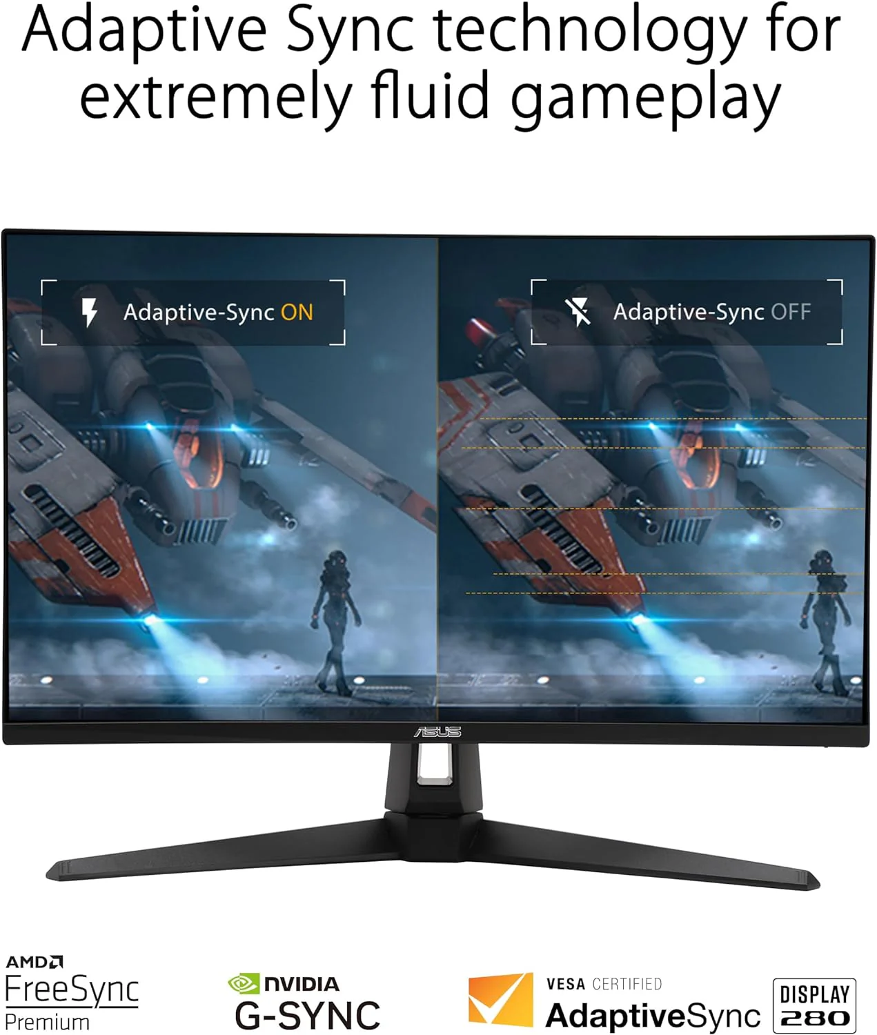 ASUS TUF Gaming VG279QM1A 27-inch Full HD 280Hz(OC) Fast IPS Gaming Monitor - Image 4