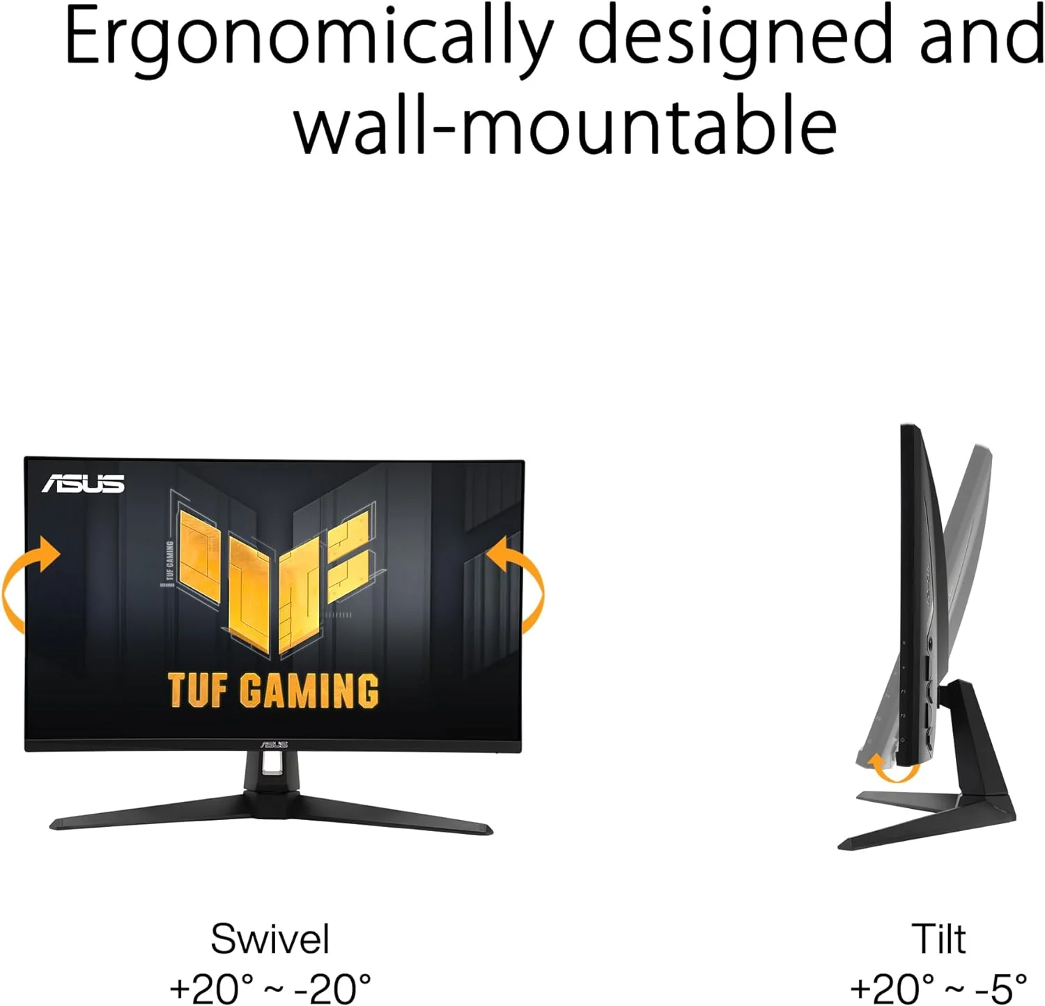 ASUS TUF Gaming VG27AQ3A 27", 2K, 180Hz, Fast IPS, 1ms, G-Sync Gaming Monitor - Image 7