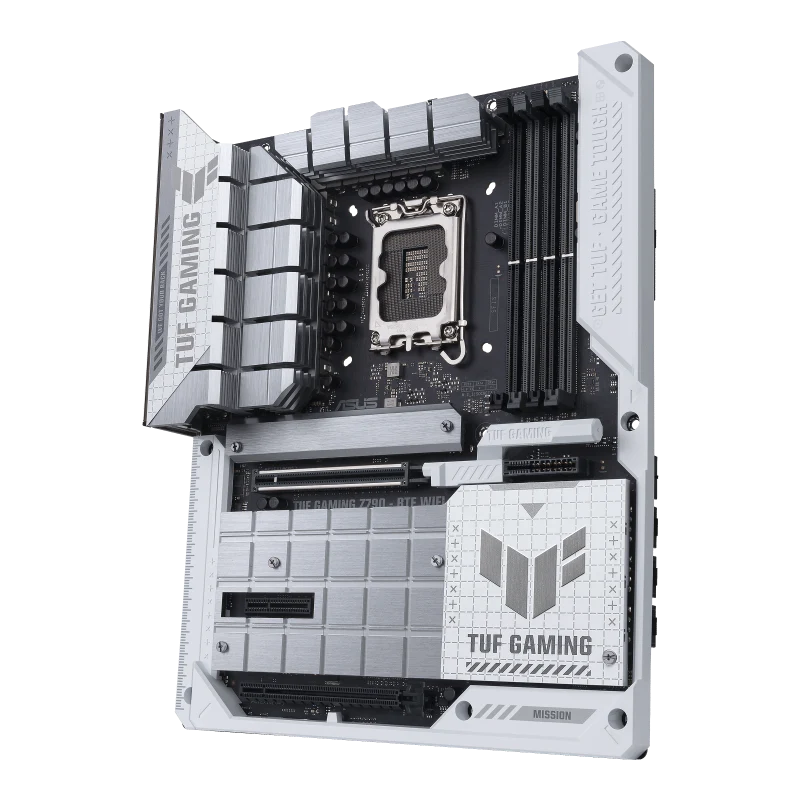 ASUS TUF Gaming Z790-BTF WIFI LGA 1700 ATX Intel 4x DDR5 White - Image 4