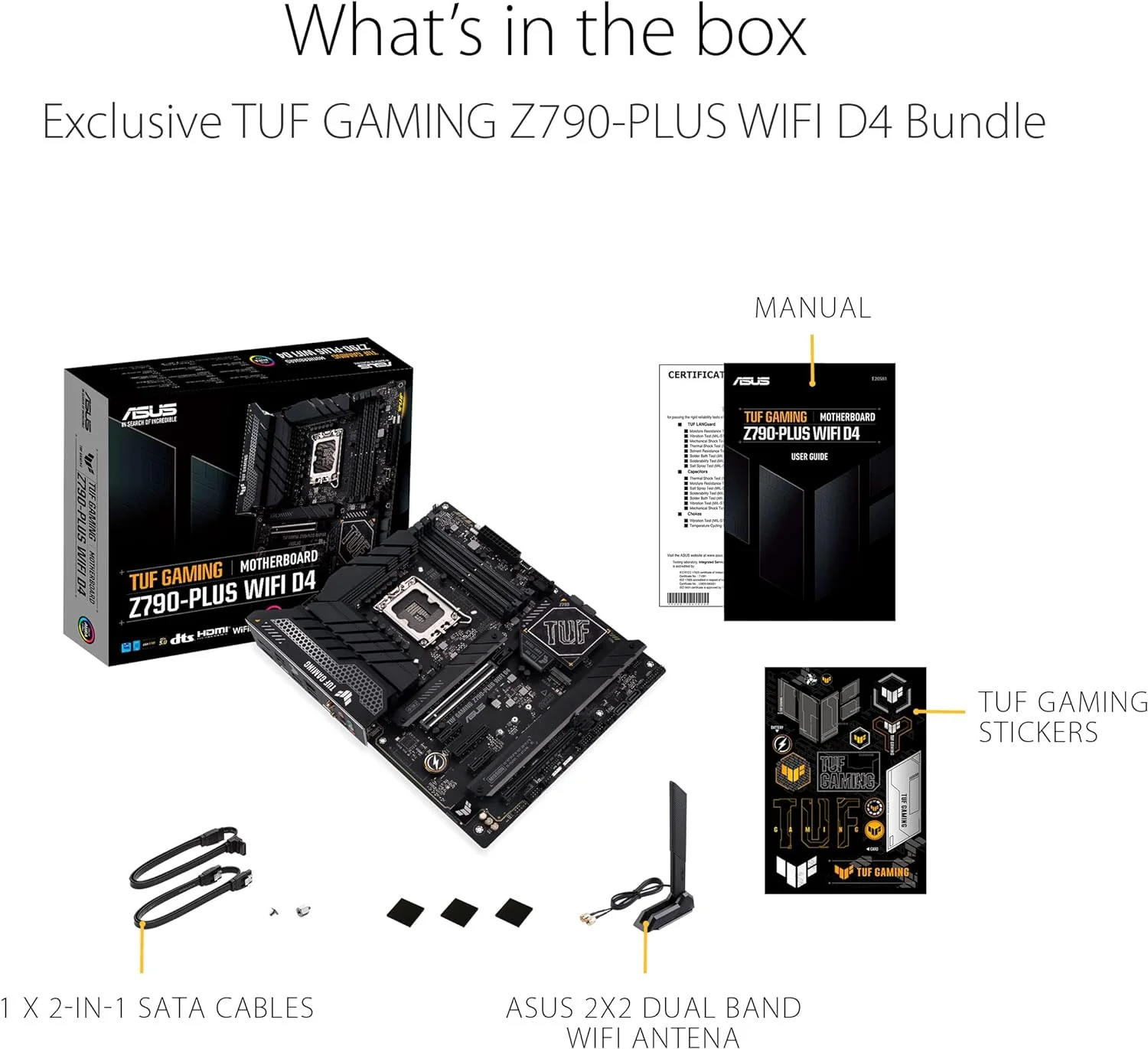 ASUS TUF GAMING Z790-PLUS WIFI D4 Motherboard - Image 6