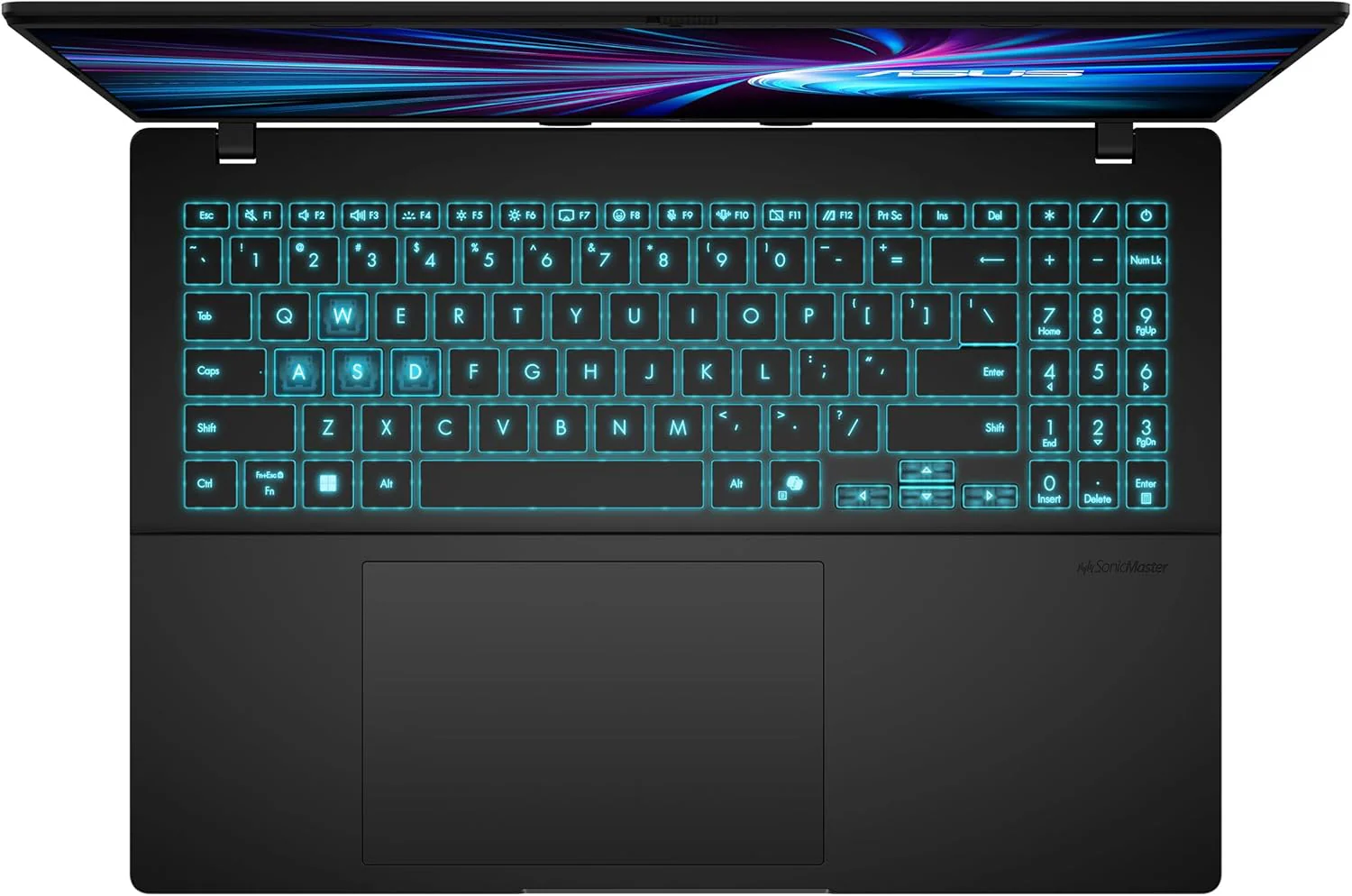 ASUS V16 (2025) Elevate Gaming & Creativity Intel Core 7 Processor 240H Up to 5.2 GHz NVIDI GeForce RTX 5060 8GB GDDR7 16.0-inch FHD+ 144Hz - Matte Black - Image 5