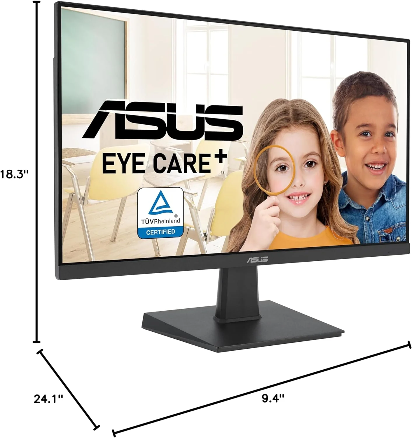 ASUS VA27EHF 27'" Flat FHD 1080p IPS 100Hz 1ms Gaming Monitor - Image 3