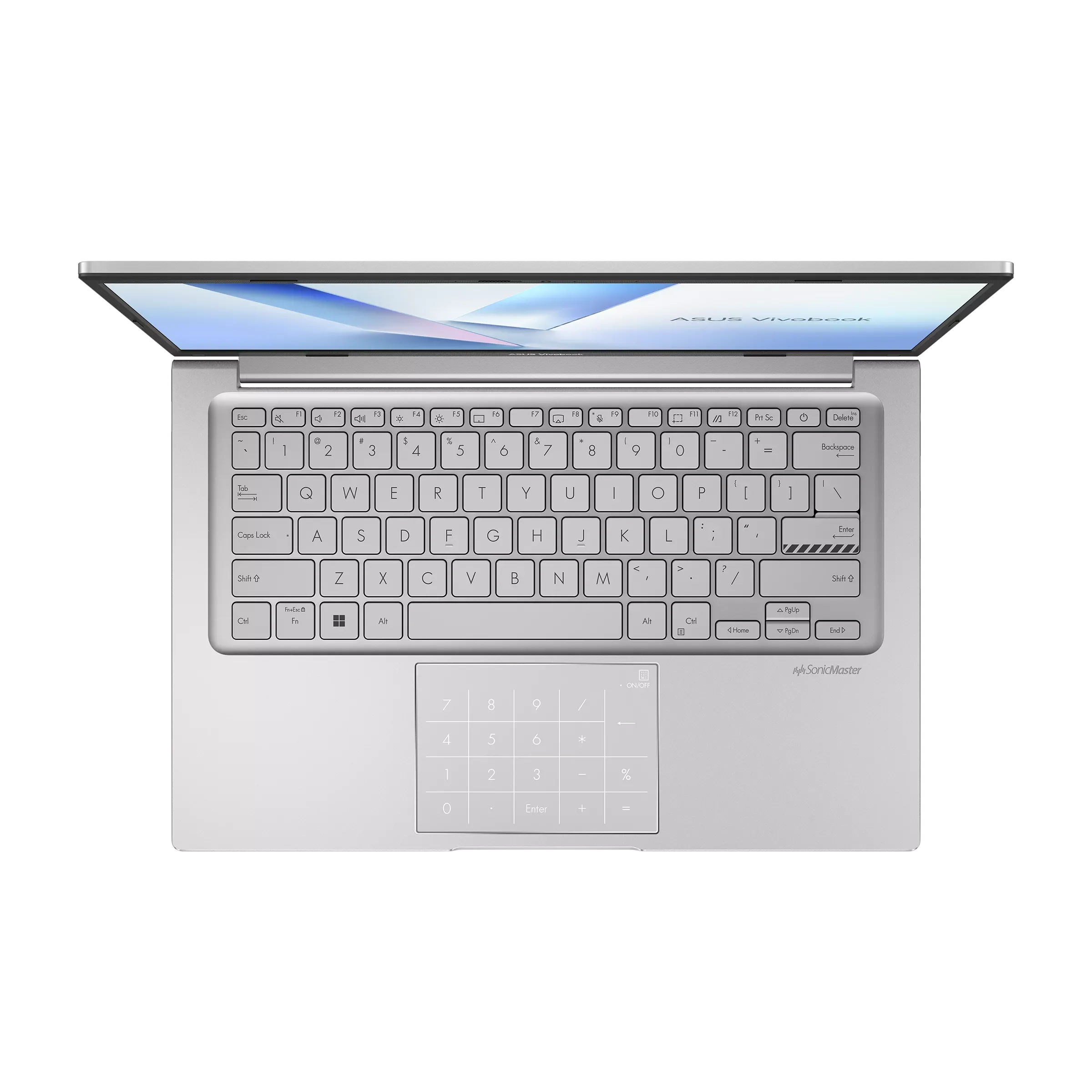 ASUS Vivobook 14 Intel Core i5-1334U 8GB DDR4 14" FHD IPS  - Cool Silver LAPTOP - Image 4
