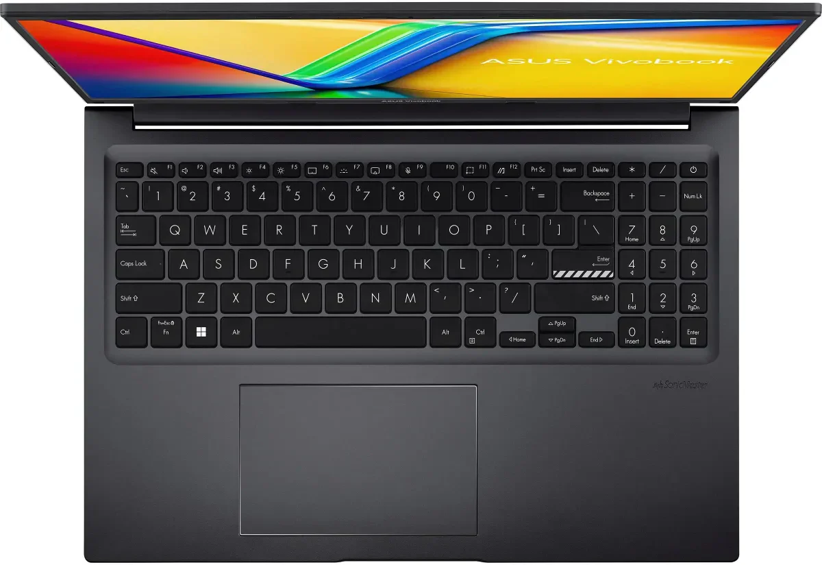 Laptop ASUS Vivobook 16 (M1605YA-MB345) Ryzen 7 7730U 16.0" FHD+ Slim military-grade standard - Indie Black - Image 4