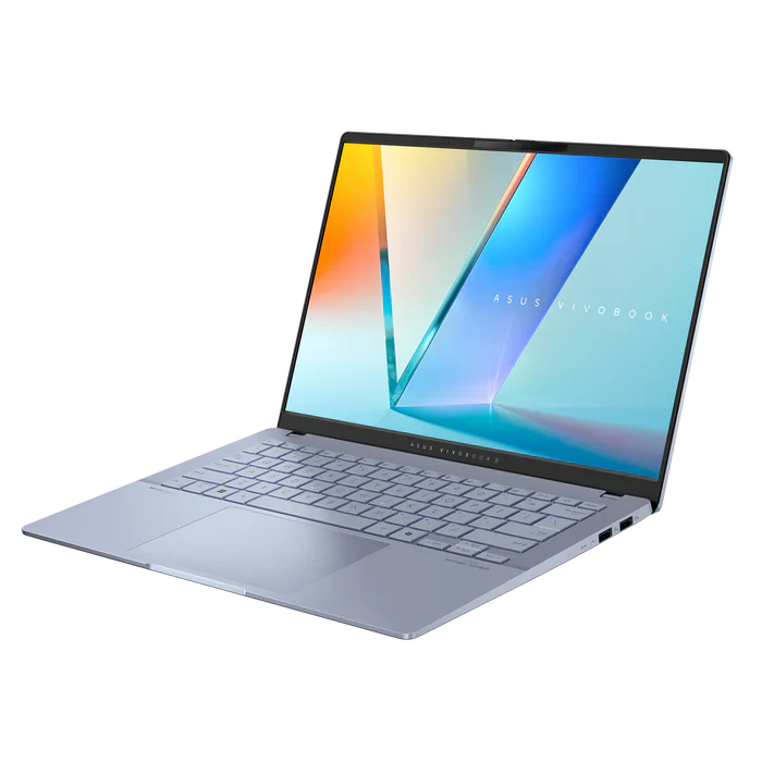 ASUS VivoBook S14 Super Light with Big Battery Core Ultra 7 256V IntelĀ® AI Boost 16GB LPDDR5X 1TB SSD 14" 3K OLED 120Hz Laptop - Mist Blue - Image 3