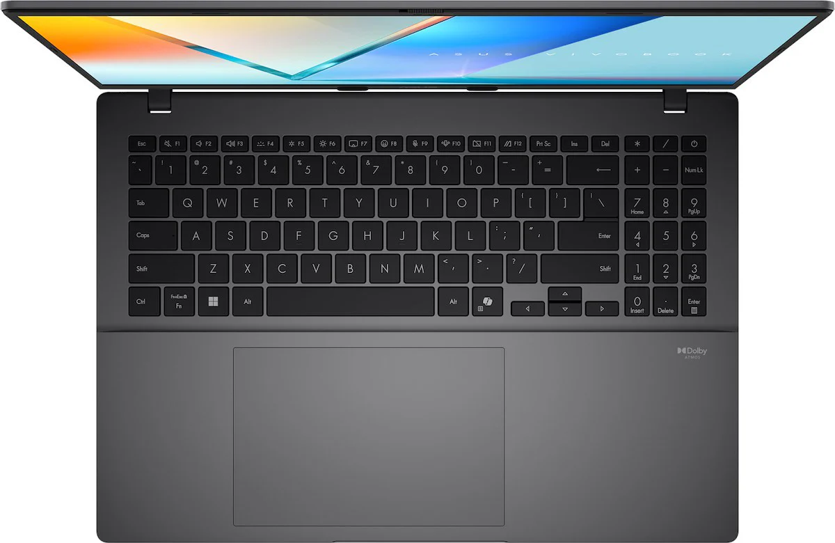 ASUS Vivobook S16 Light-Wight Intel Core Ultra 7 Processor 255H Intel Arc Graphics AI Boost NPU up to 13TOPS 16GB DDR5 1TB M.2 16-inch FHD+ IPS 144Hz - Matte Gray - Image 5