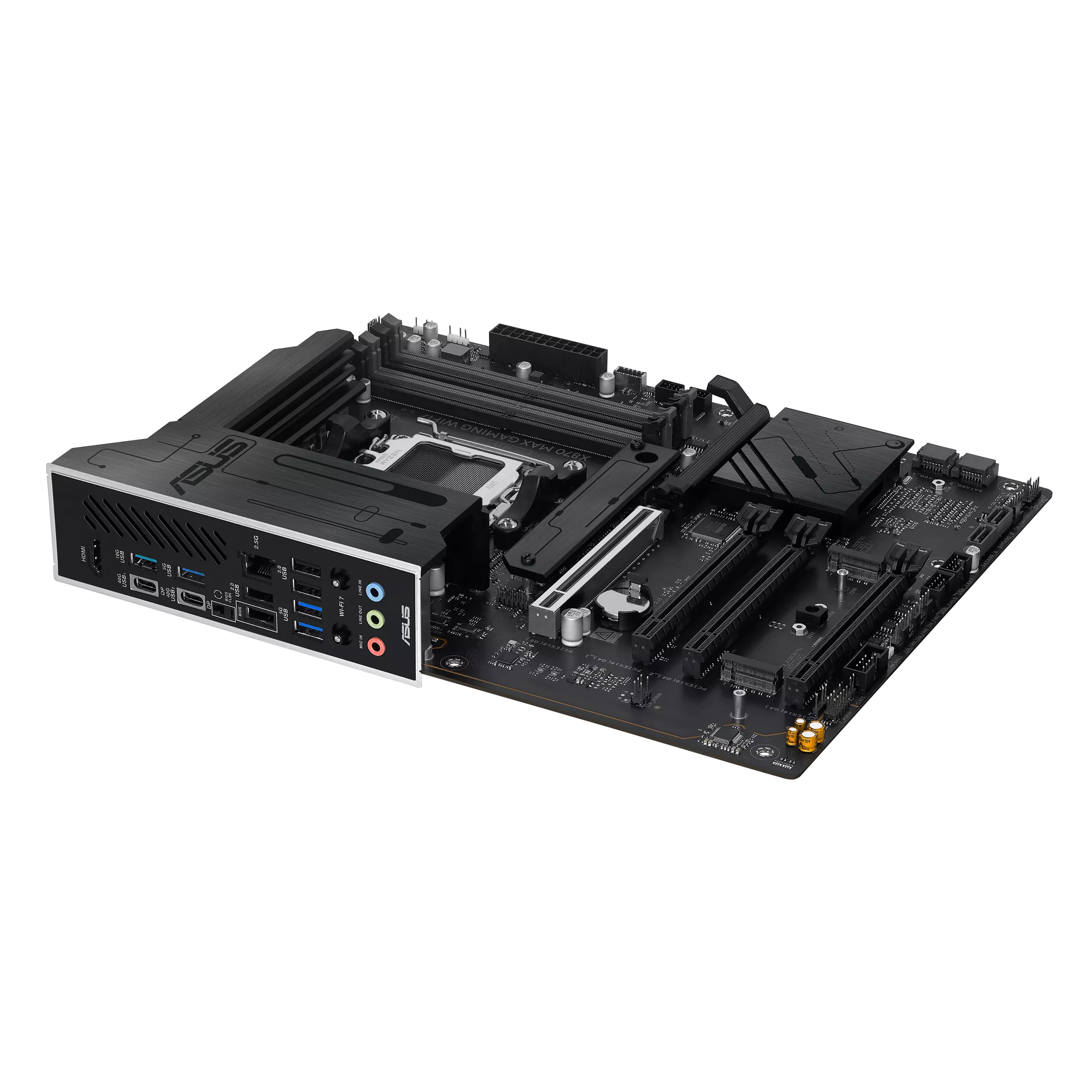 ASUS X870 MAX GAMING WIFI 7 AM5 ATX Motherboard, AMD X870 Chipset - Image 5