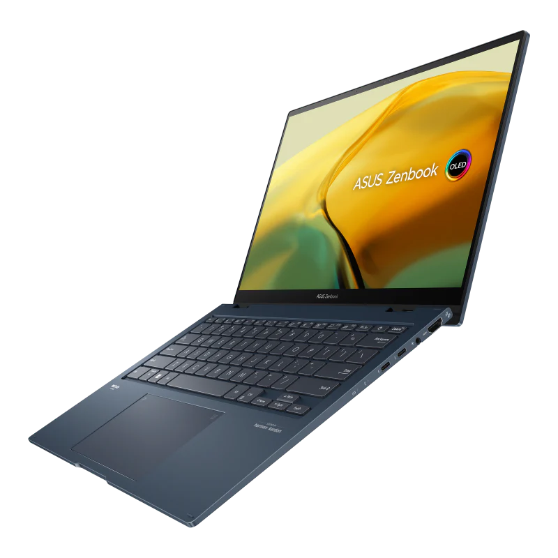ASUS Zenbook 14 Flip OLED Intel Core i7-1360P Intel Evo™ Platform 14.0" Touch 2.8K OLED 550nits HDR SGS Eye Care Display Stylus & Sleeve - Ponder Blue - Image 6