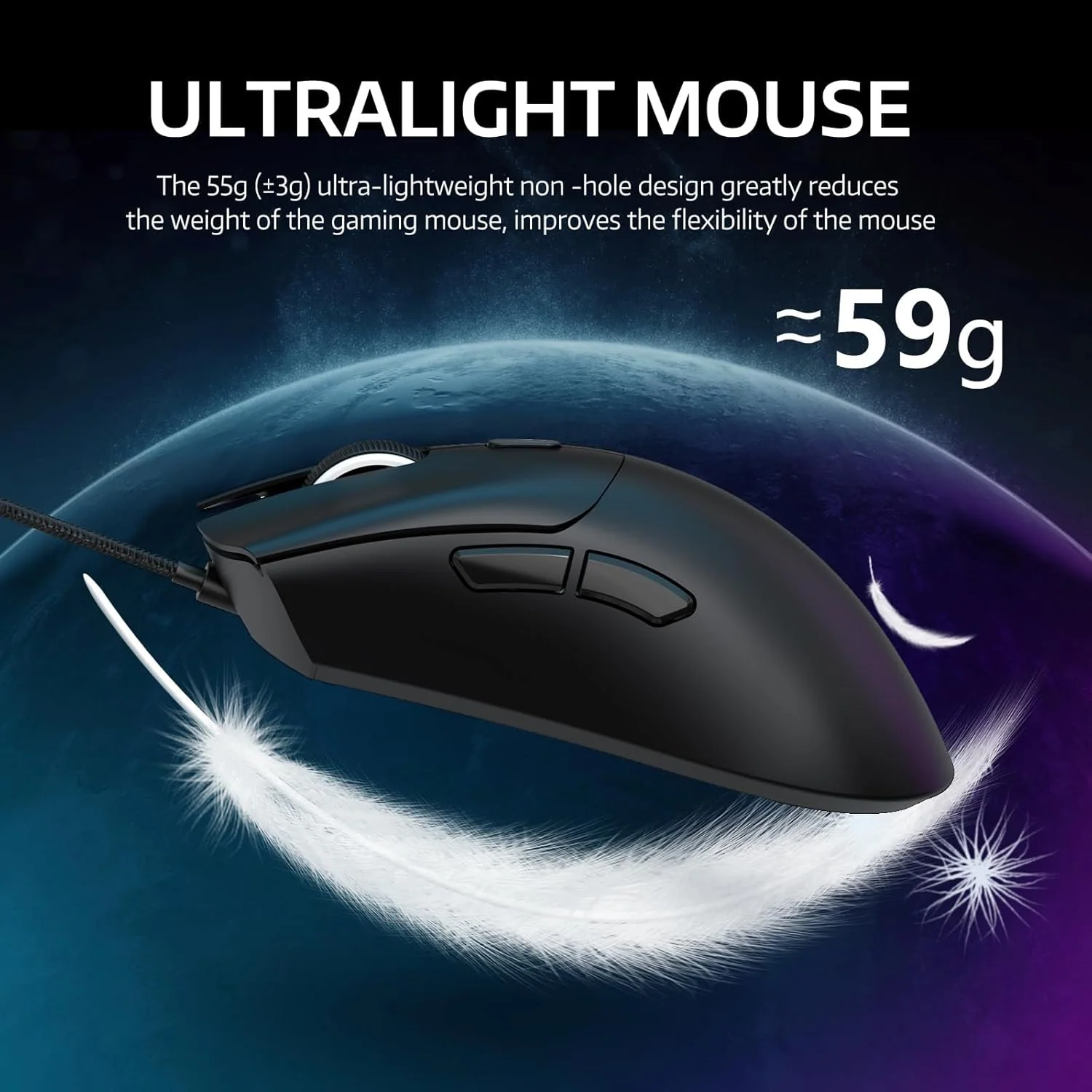 Attack Shark R1 Wireless Gaming Mouse - Image 3