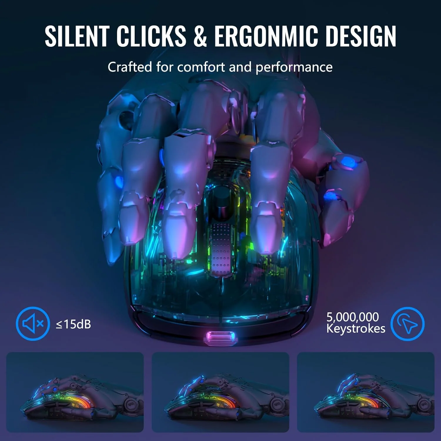 Attack Shark X2 PRO Wireless Gaming Mouse - Image 3