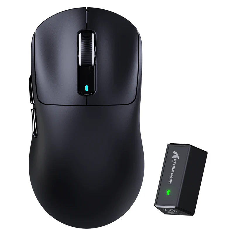 Attack Shark X3 PRO PAW-3395 Wireless Gaming Mouse - Black