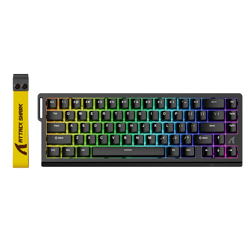 ATTACK SHARK X68 HE  MAGNITC SWITCH KEYBORAD BLACK