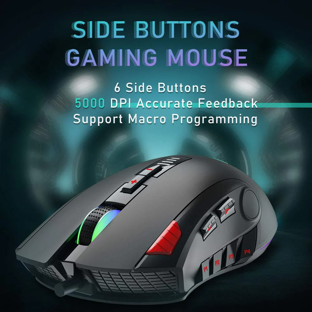 AULA H512 FPS/MMO Gaming Mouse - Image 2