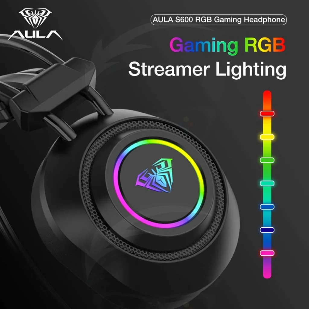 AULA S600 Gaming Headset 7.1 - Image 2