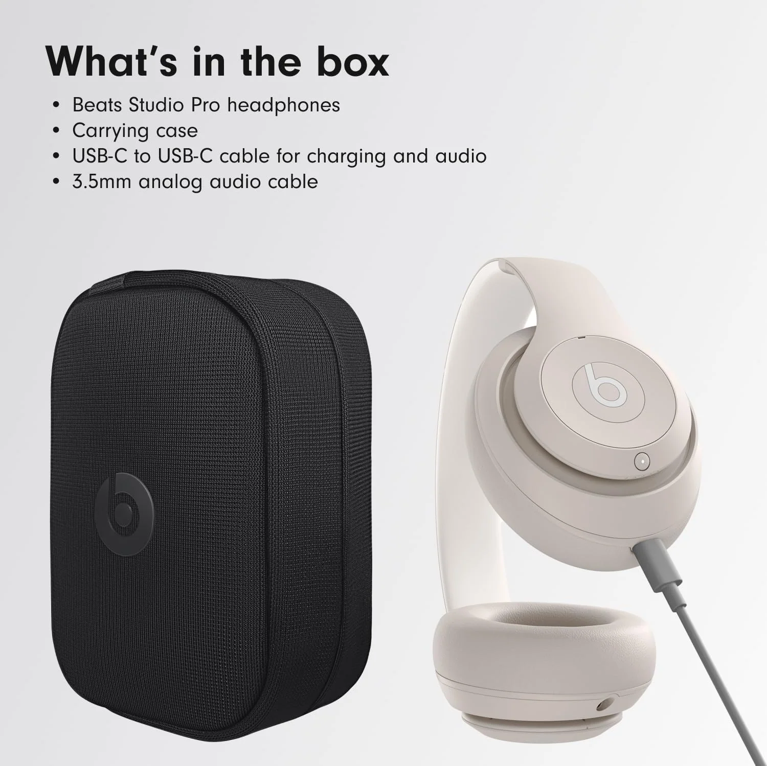 Beats Studio Pro Wireless Noise Cancelling Over-the-Ear Headphones - Image 3
