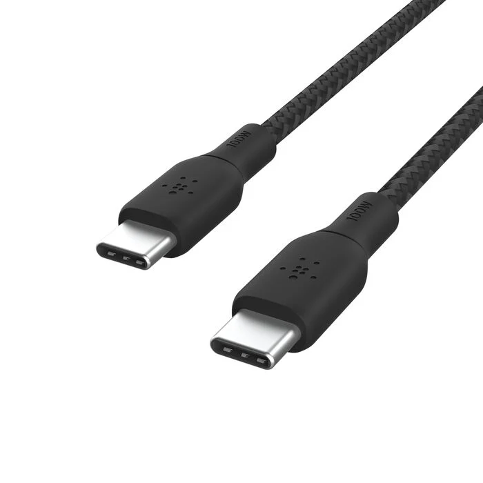 Belkin 100W Braided USB Type-C Cable - Black - Image 2