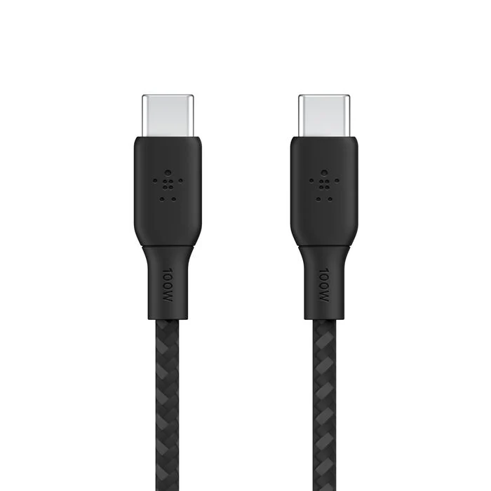Belkin 100W Braided USB Type-C Cable - Black - Image 5