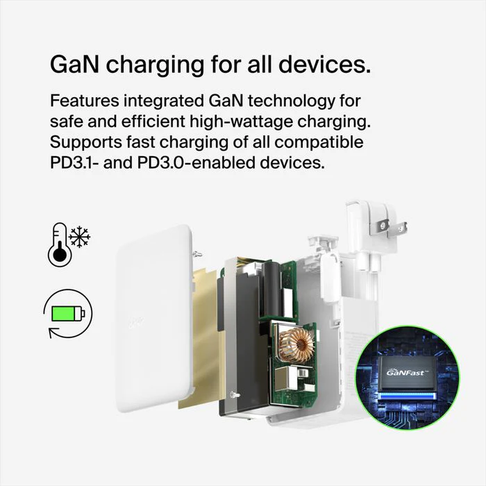 Belkin BoostCharge Pro Universal White AC Fast charging Indoor - Image 2