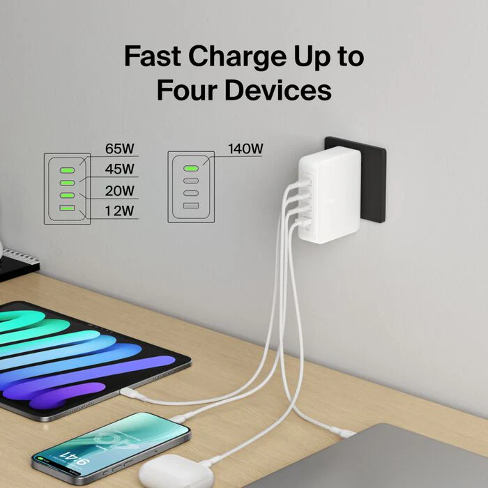 Belkin BoostCharge Pro Universal White AC Fast charging Indoor - Image 3