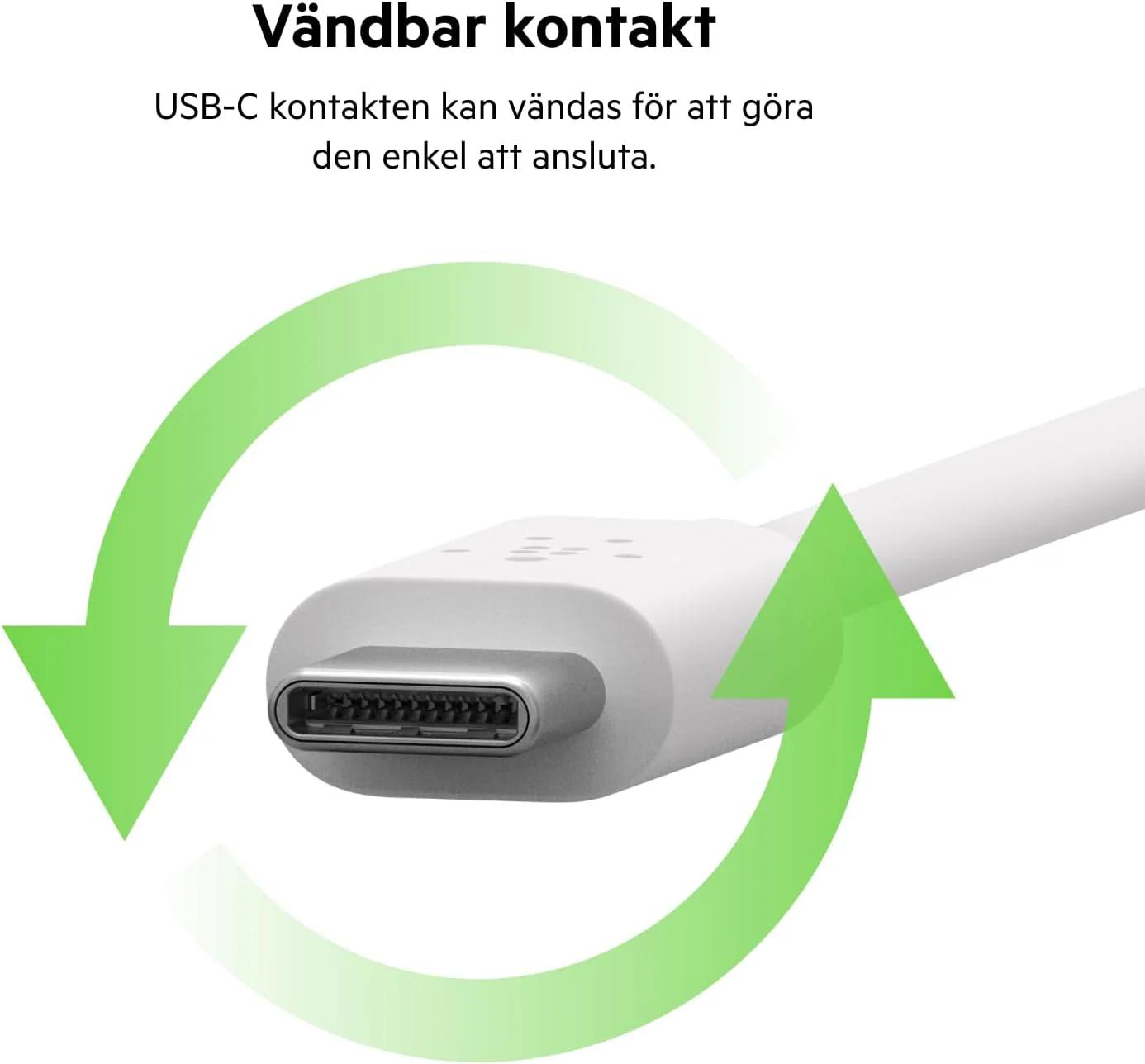 Belkin BoostCharge USB-C Wall Charger 20W, USB-C PD certified with PPS + 1M USB-C to USB-C
Cable - Image 2