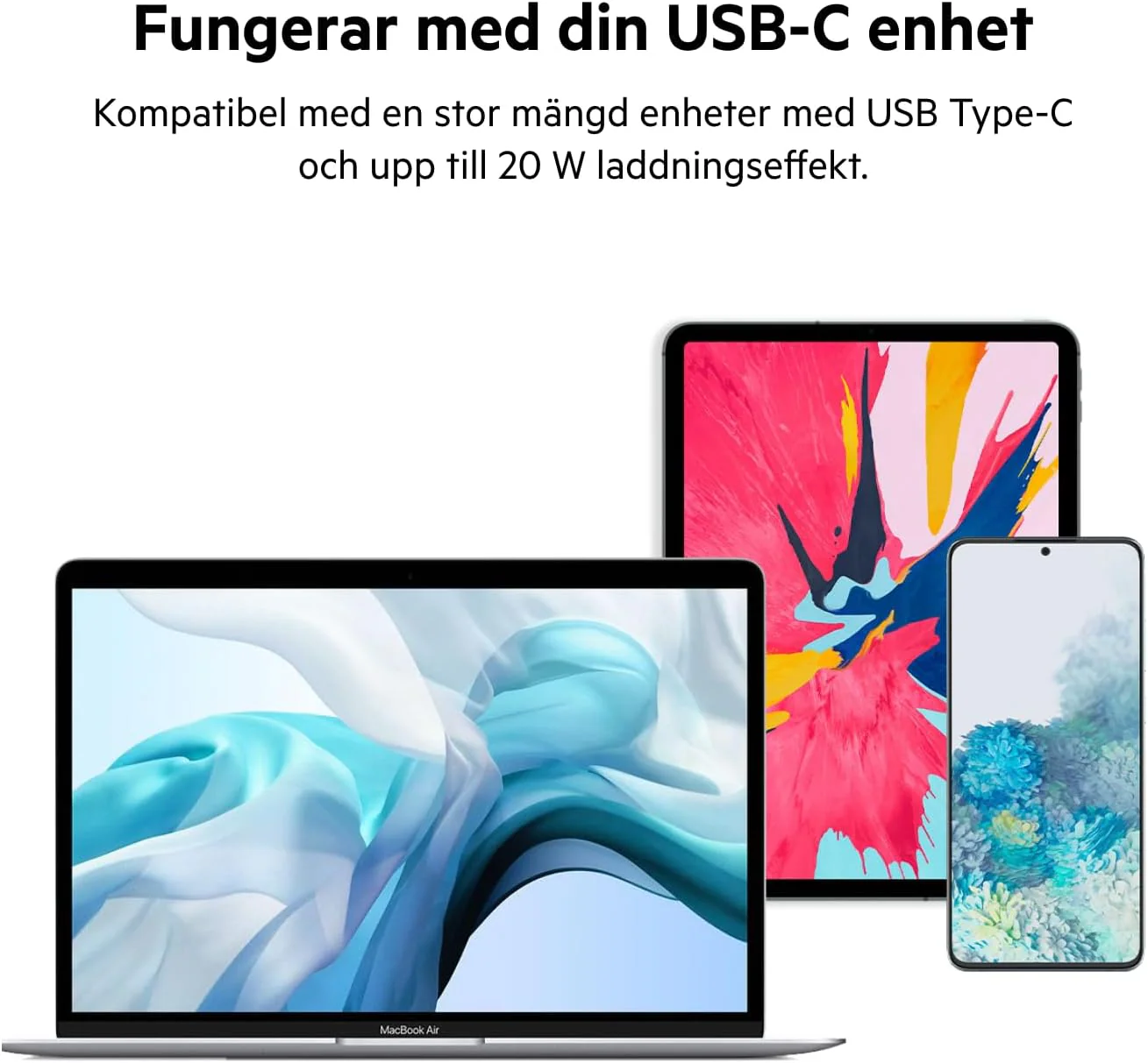 Belkin BoostCharge USB-C Wall Charger 20W, USB-C PD certified with PPS + 1M USB-C to USB-C
Cable - Image 5