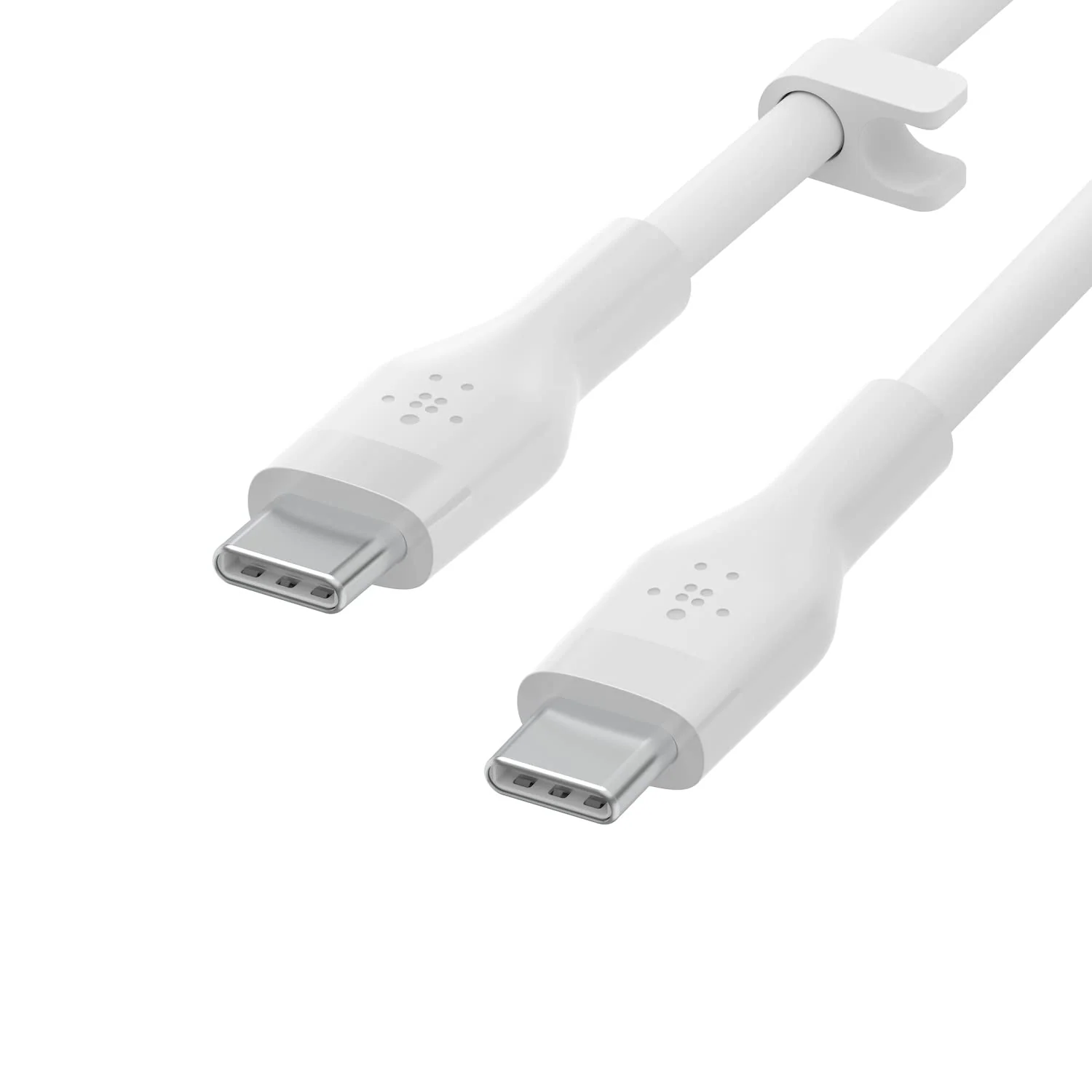 Belkin BoostCharge Flex USB-C to USB-C Silicone Cable, 3M - White