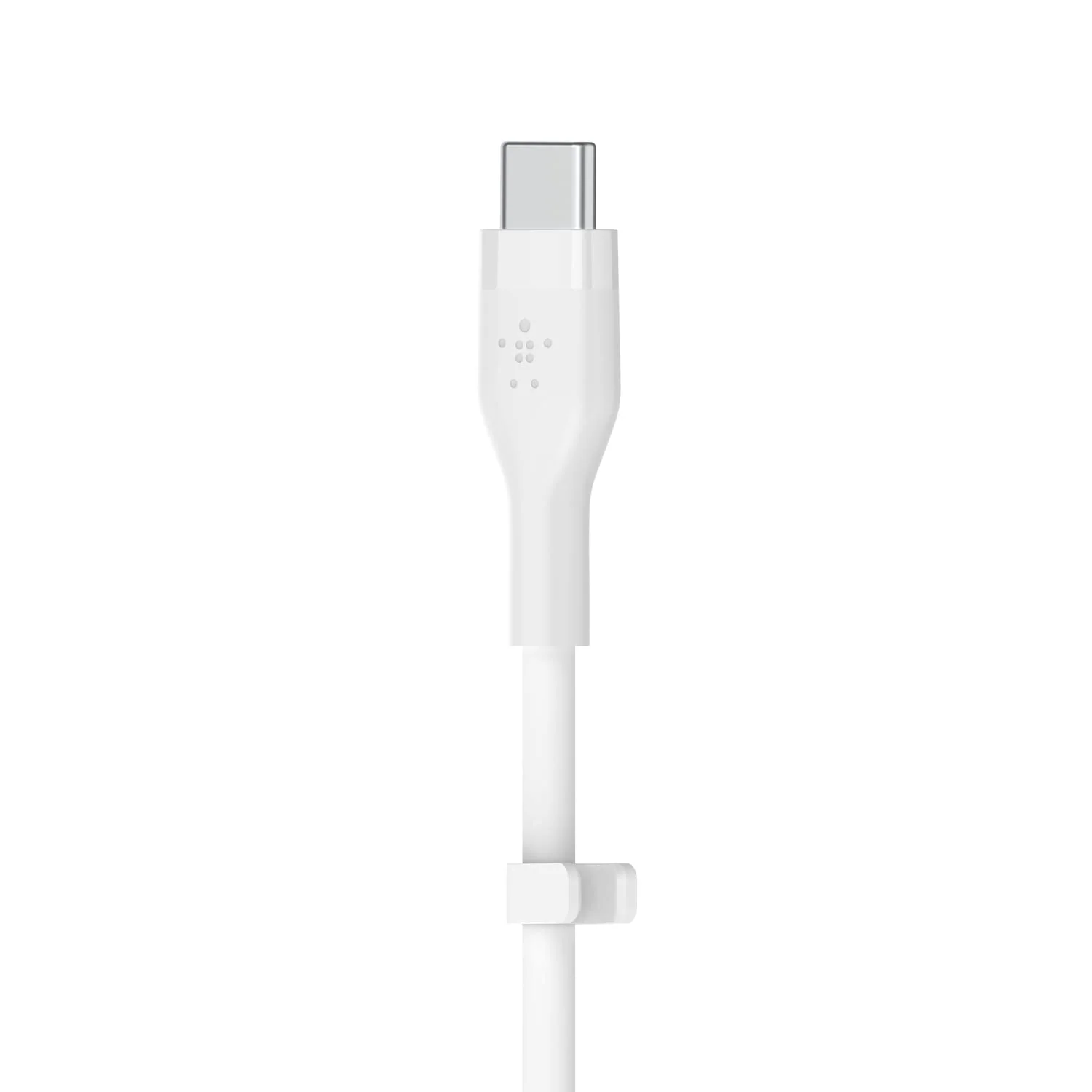 Belkin BoostCharge Flex USB-C to USB-C Silicone Cable, 3M - White - Image 3